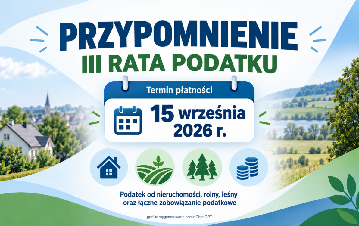 Zdjęcie do Płatność trzeciej raty podatku