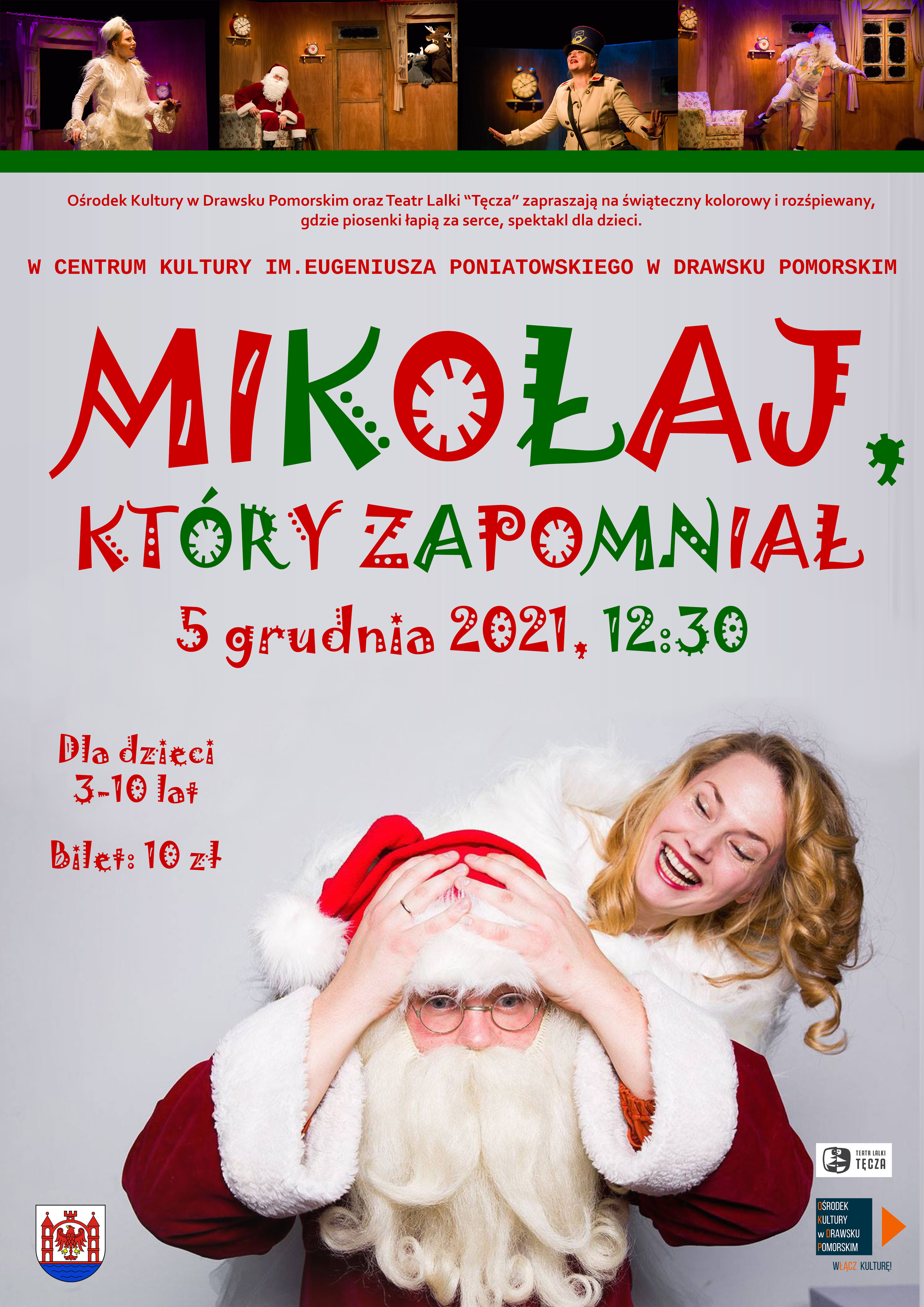 scena,aktorzy,spektakl,mikołaj