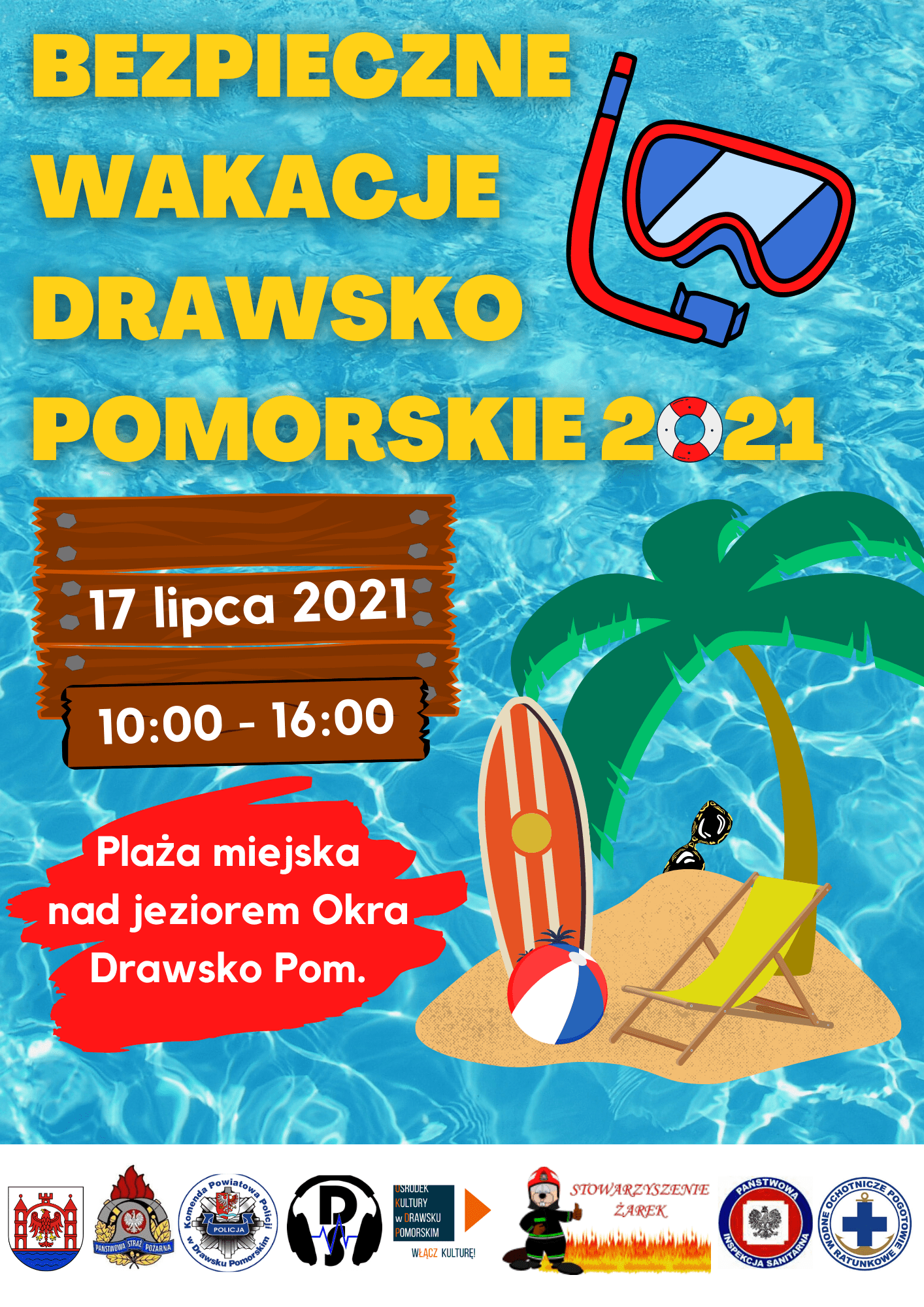 Bezpieczne wakacje Drawsko Pomorskie 2021
