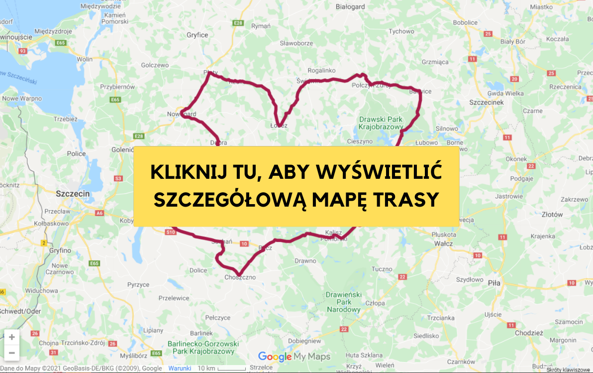 Mapa trasy Mała Obwodnica
