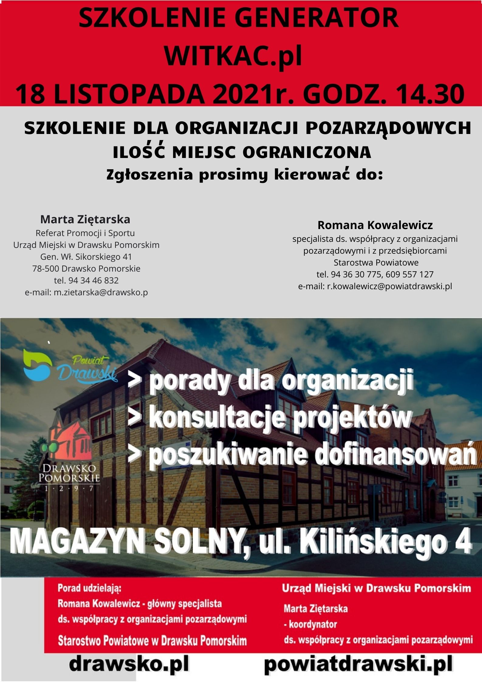 szklenie,organizacje generator witkac,magazyn solny