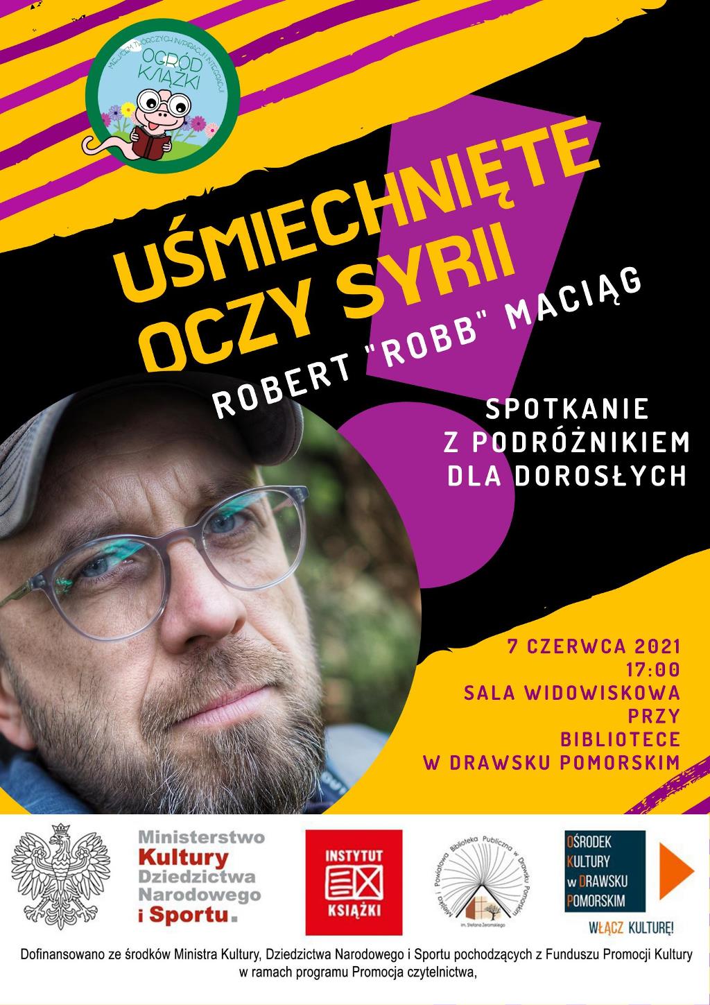 Plakat "Uśmiechnite oczy Syrii"