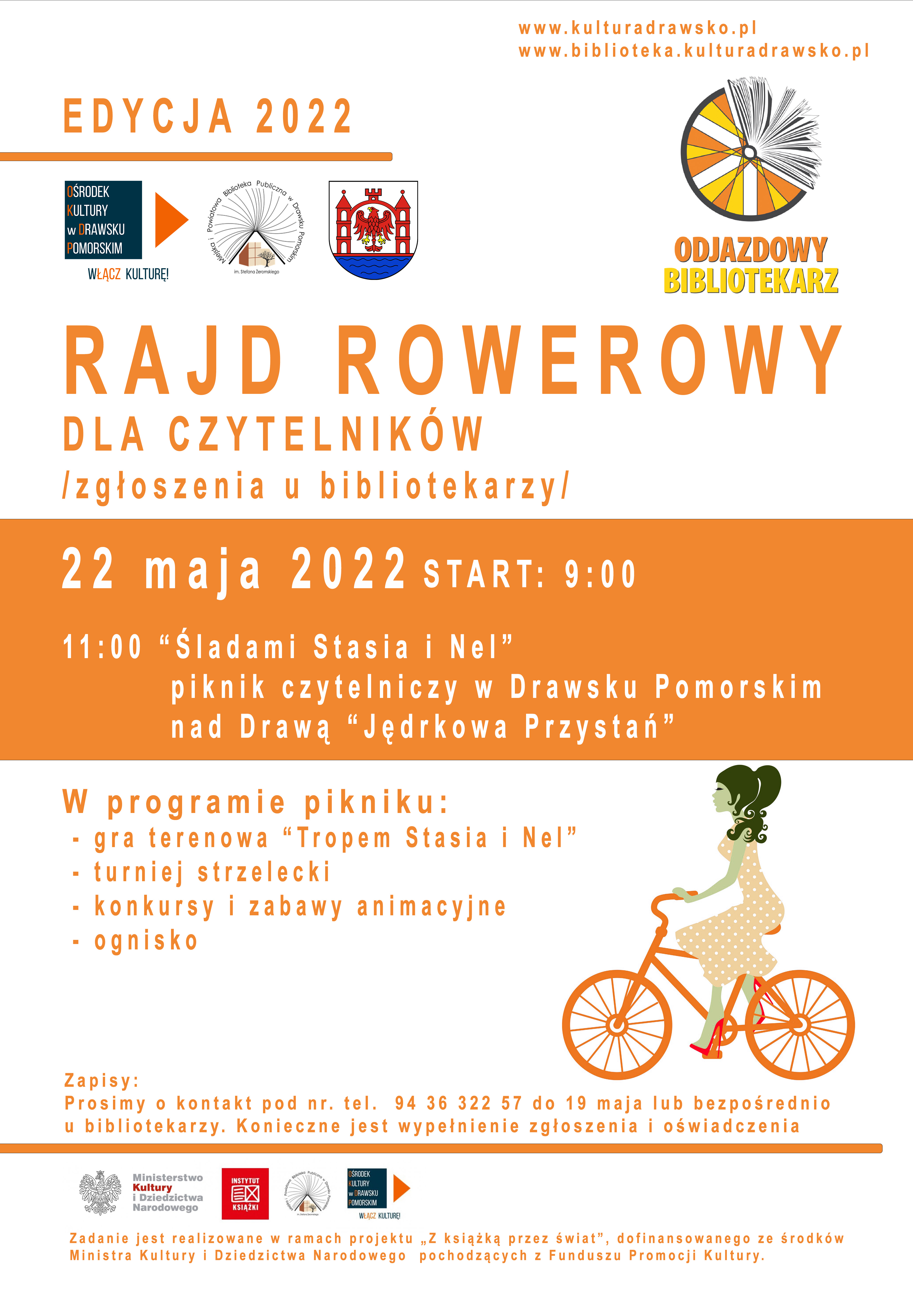 Rajd rowerowy dla czytelników