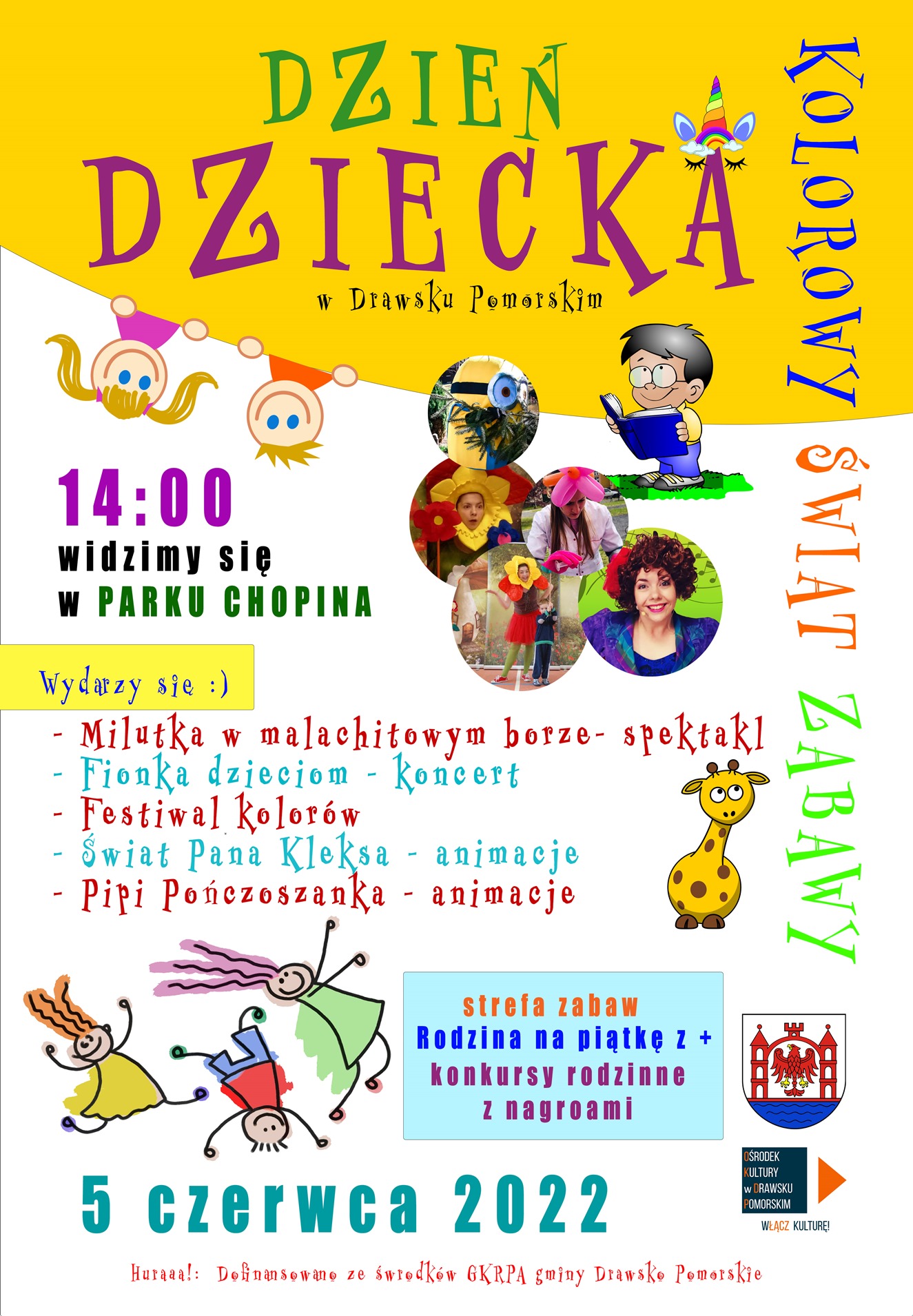 Plakat z&nbsp;okazji Dnia Dziecka