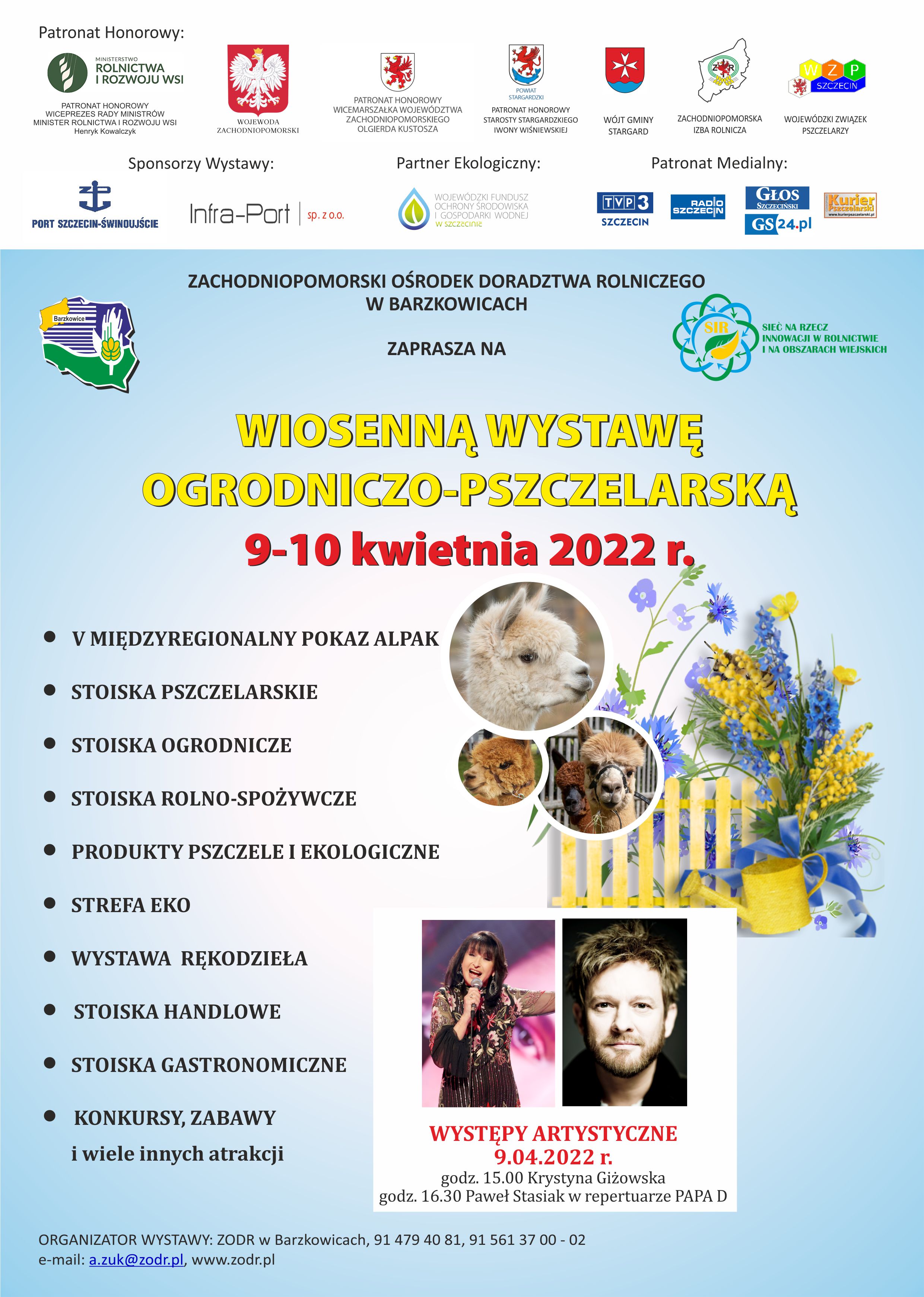Wiosenna Wystawa Ogrodniczo–Pszczelarską