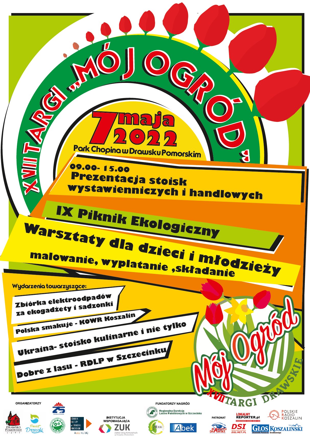 Plakat Targi Mój Ogród