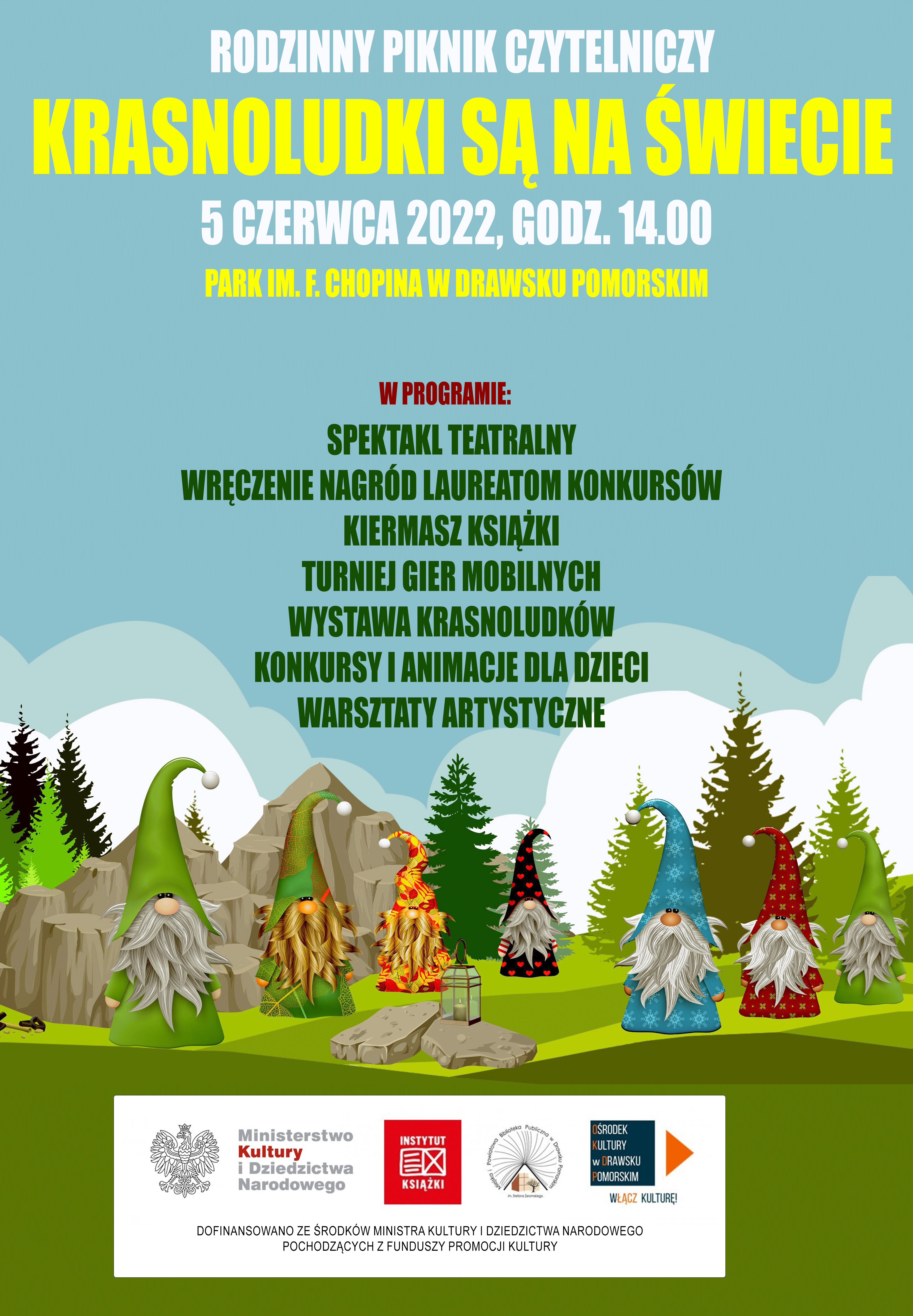 Krasnoludki są na&nbsp;świecie - plakat
