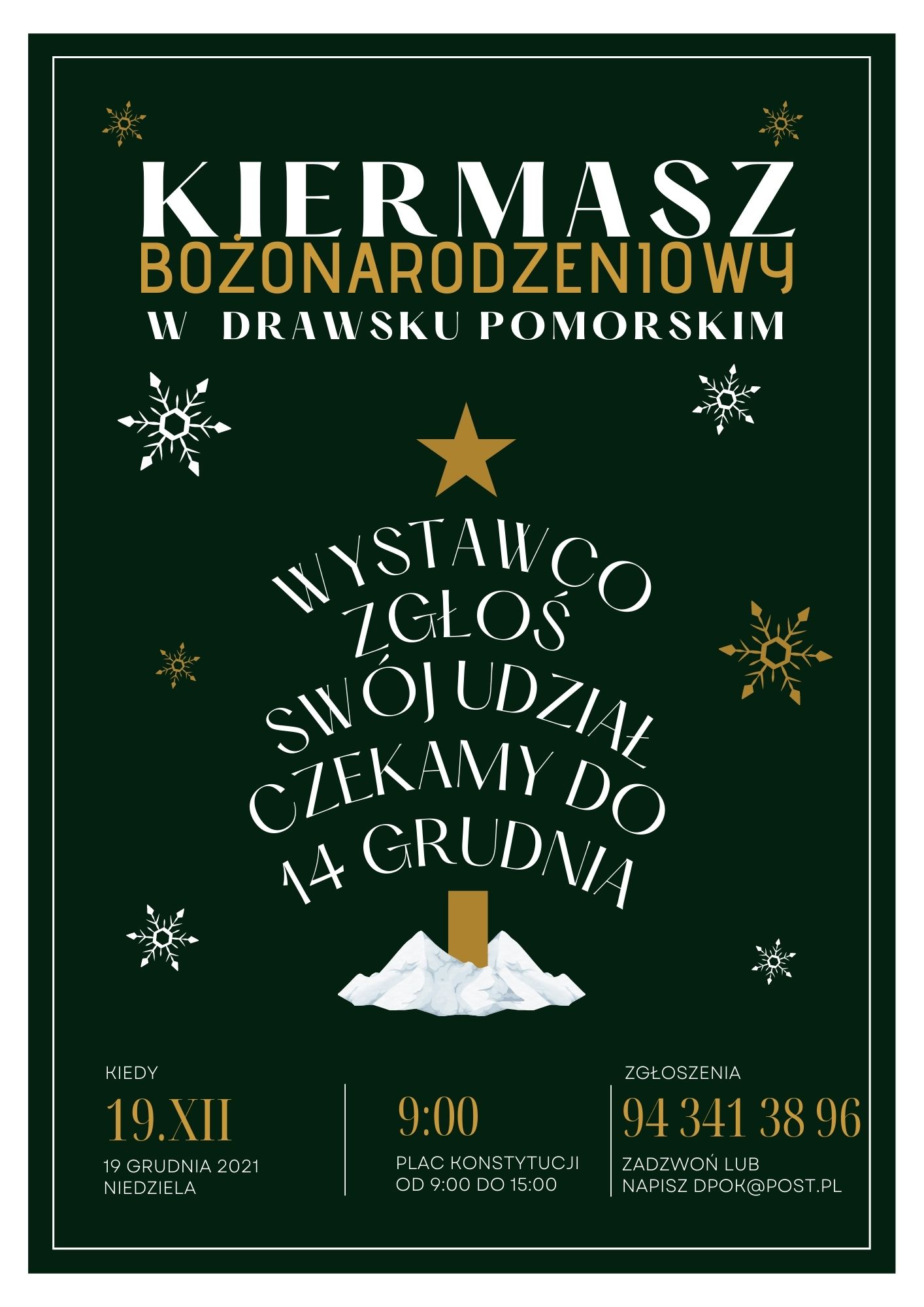 Kiermasz bożonarodzeniowy