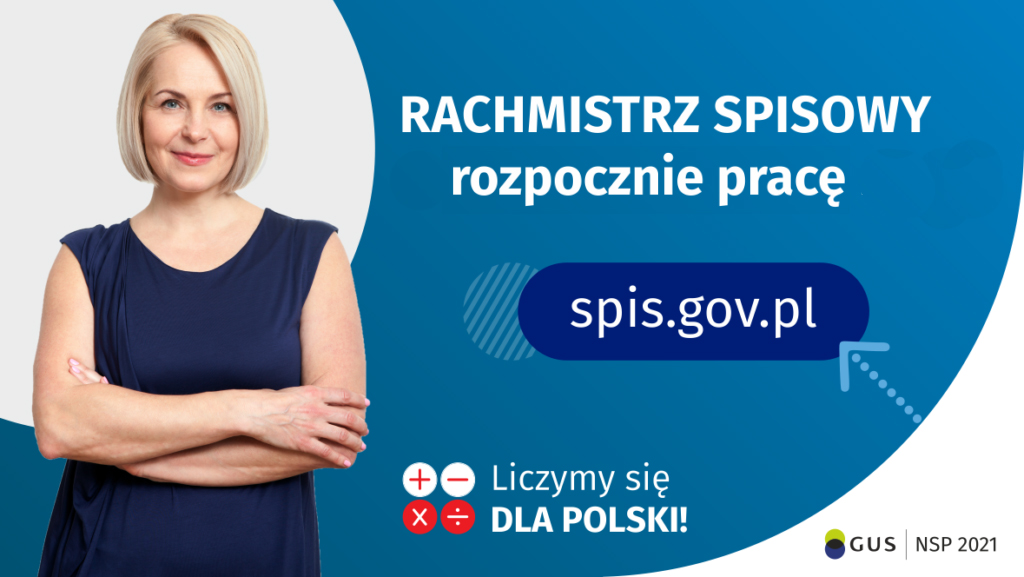 Grafika: "Rachmistrz spisowy rozpocznhie pracę"