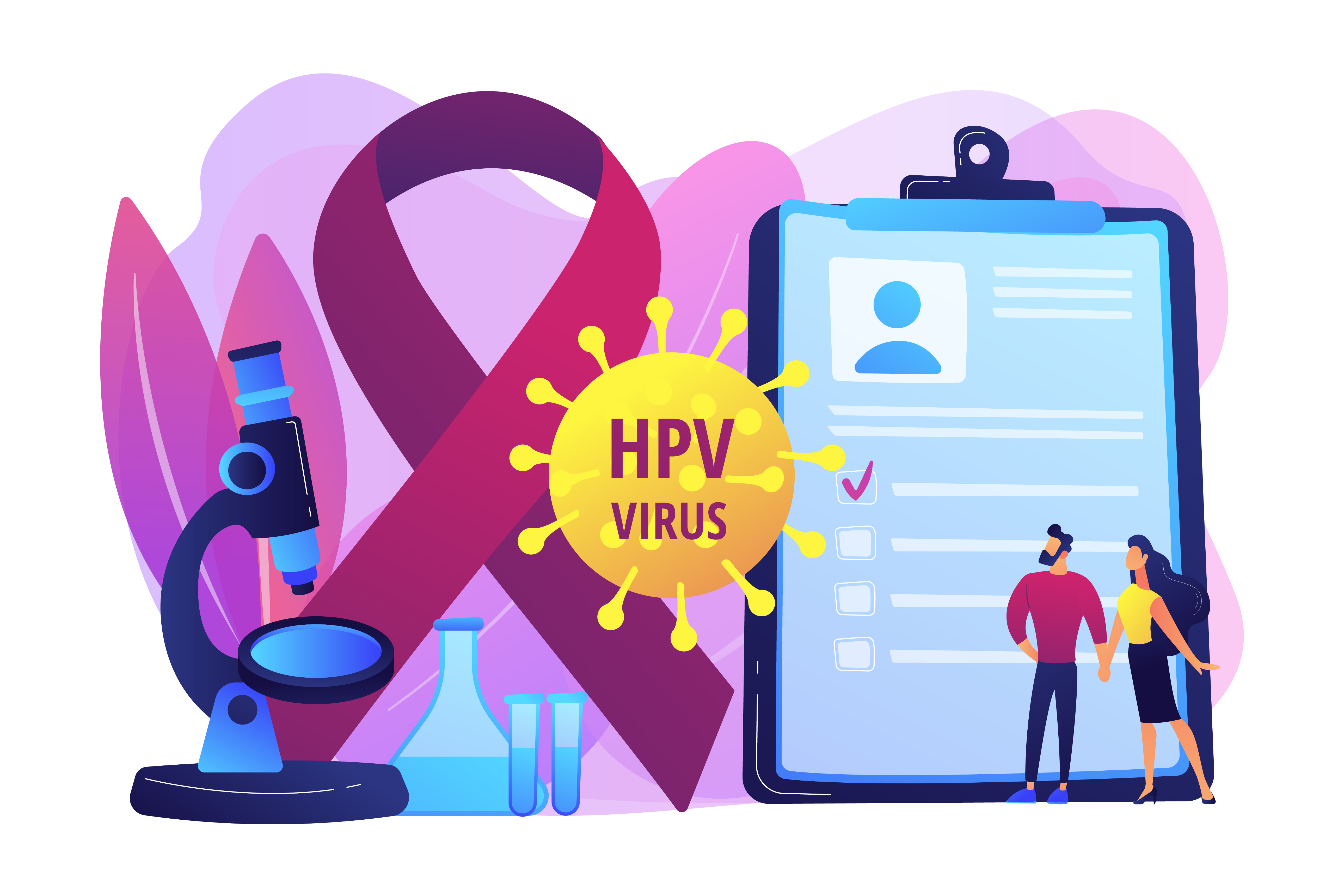 Grafika dotycząca szczepień HPV Grafika dotycząca szczepień HPV