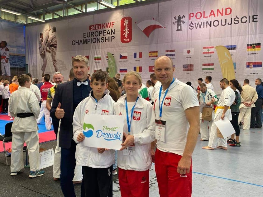 Zawodnicy z Drawska Pomorskiego na zawodach
