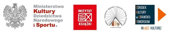 Logotypy projektu "Ogród książki"