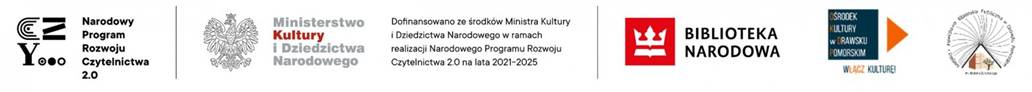 Logotypy Narodowego Programu Rozwoju Czytelnictwa 2.0 na lata 2021 – 2025 Logotypy Narodowego Programu Rozwoju Czytelnictwa 2.0 na lata 2021 – 2025