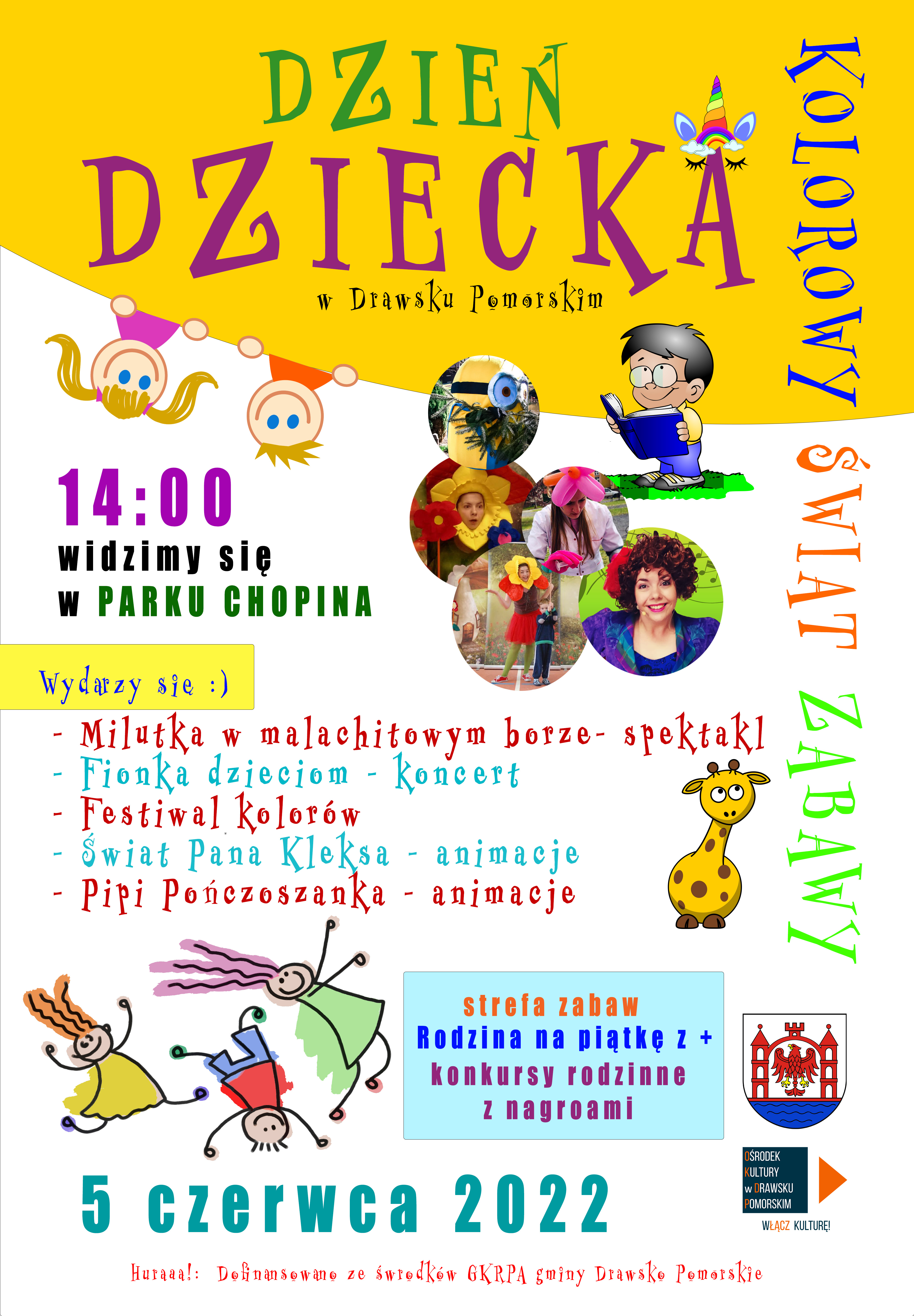 Plakat z okazji Dnia Dziecka