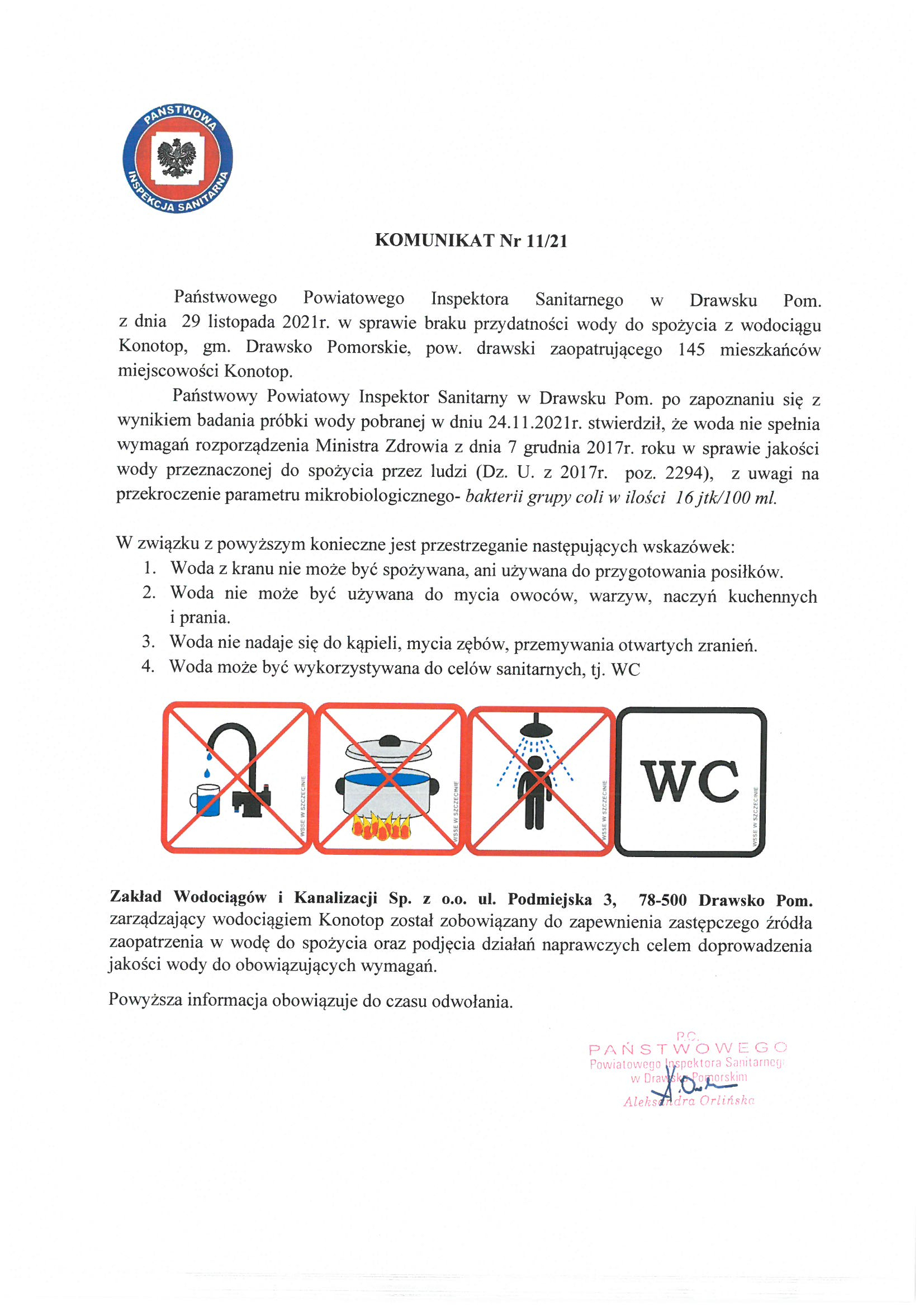 Komunikat Sanepidu