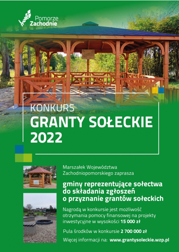 Plakat "Granty sołeckie" Plakat "Granty sołeckie"
