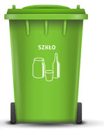 pojemnik na szkło pojemnik na szkło