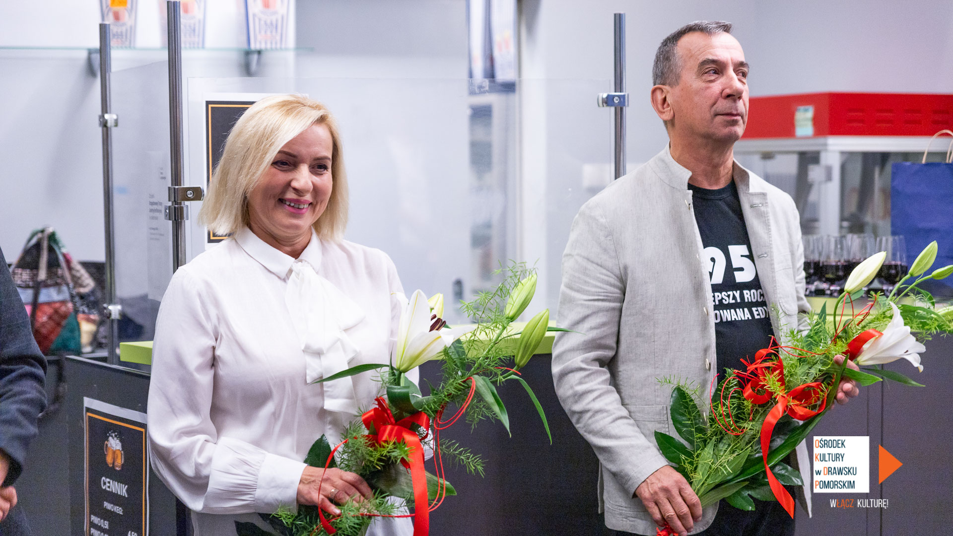 Prace Iwony Chojnackiej i Piotra Matusiaka w galerii kinowej Prace Iwony Chojnackiej i Piotra Matusiaka w galerii kinowej