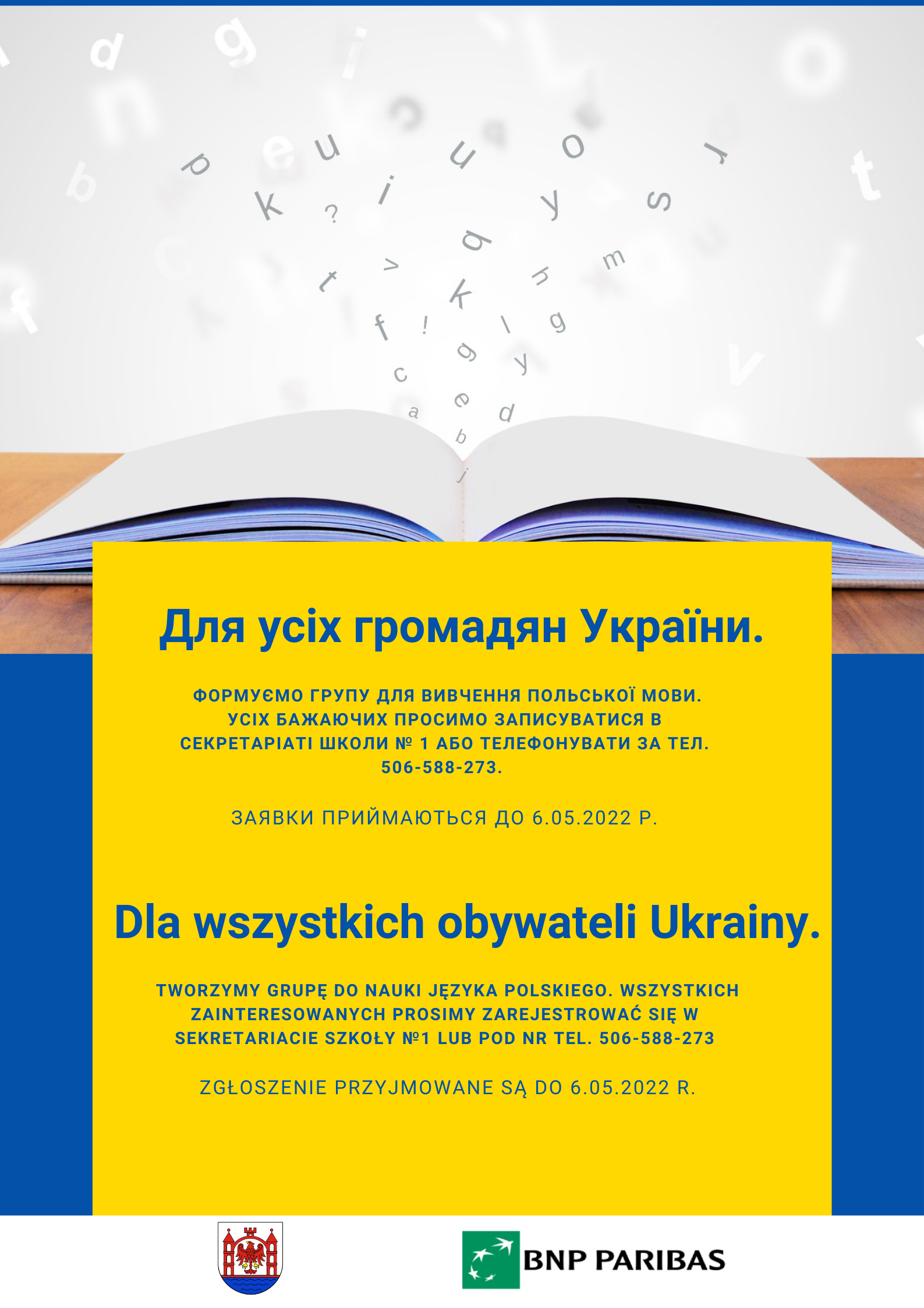 nauka,języka polskiego uchodzcy