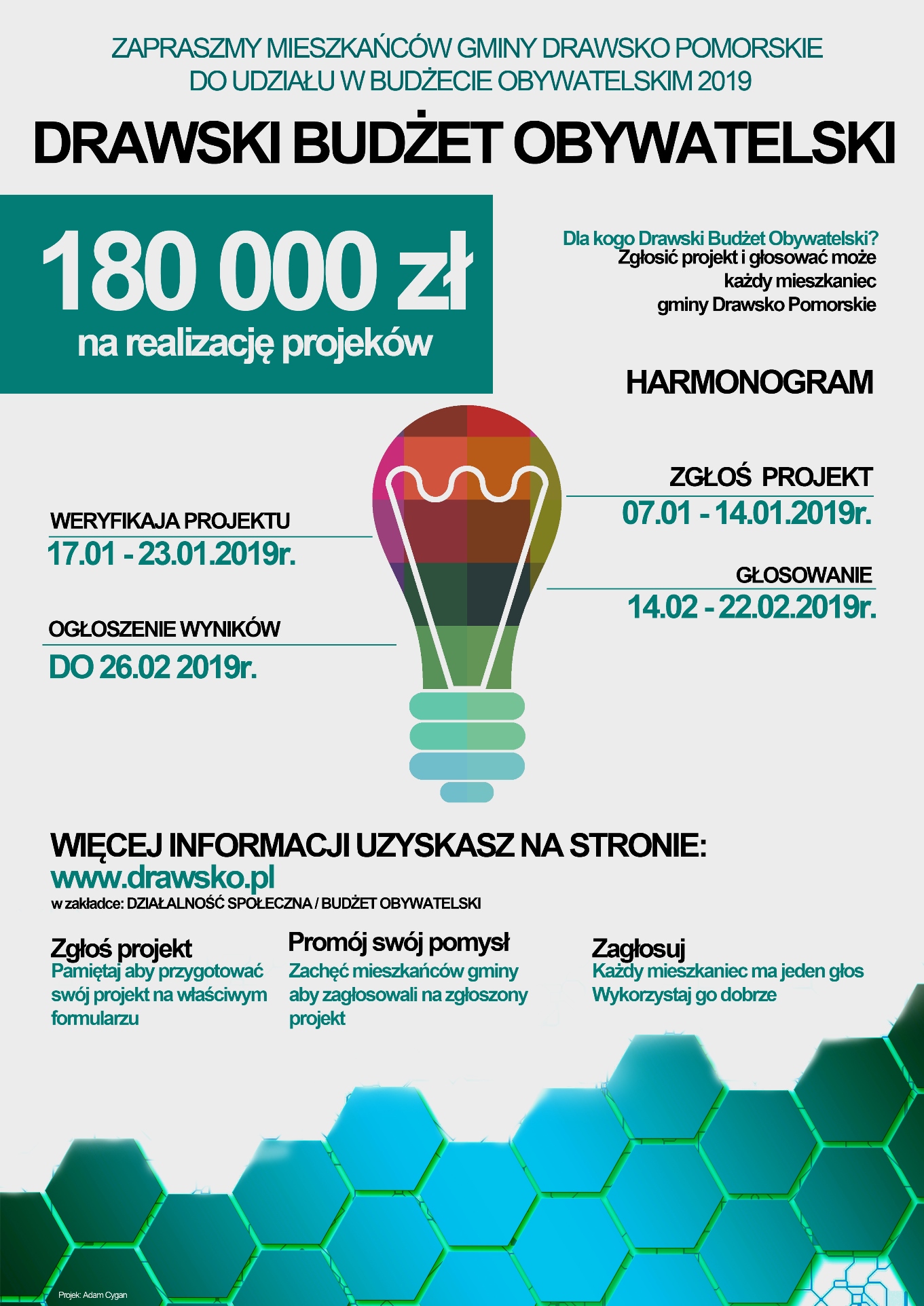 plakat,budżet,obywatelski,kampania