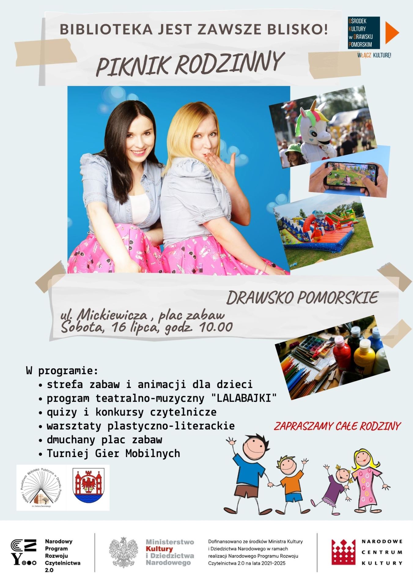 piknik rodzinny,ośrodek kultury