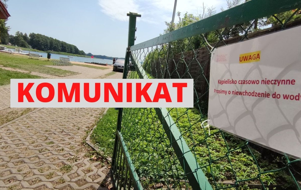 komunikat,gudowo,kąpielisko