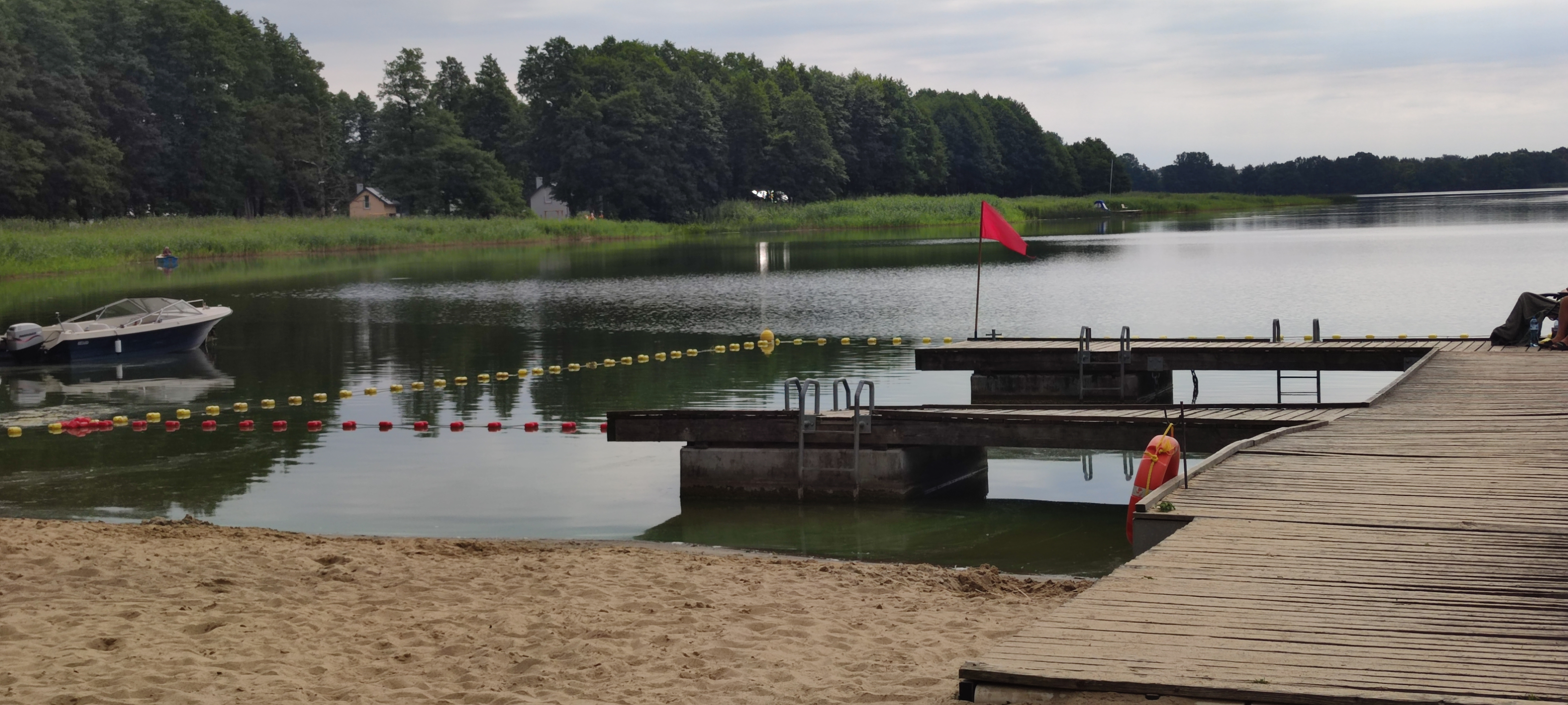 gudowo,plaża,jezioro