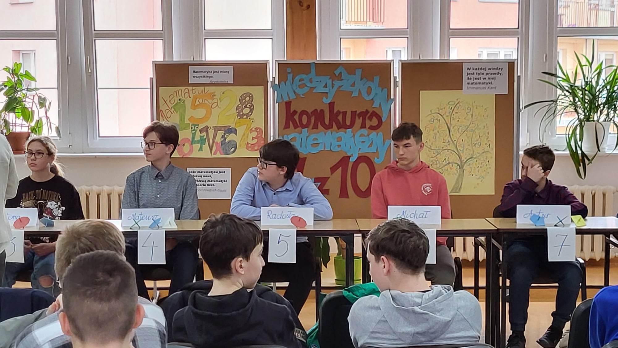 Międzyszkolny Konkurs Matematyczny Międzyszkolny Konkurs Matematyczny