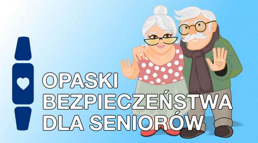 seniorzy,opaski,bezpieczeństwo