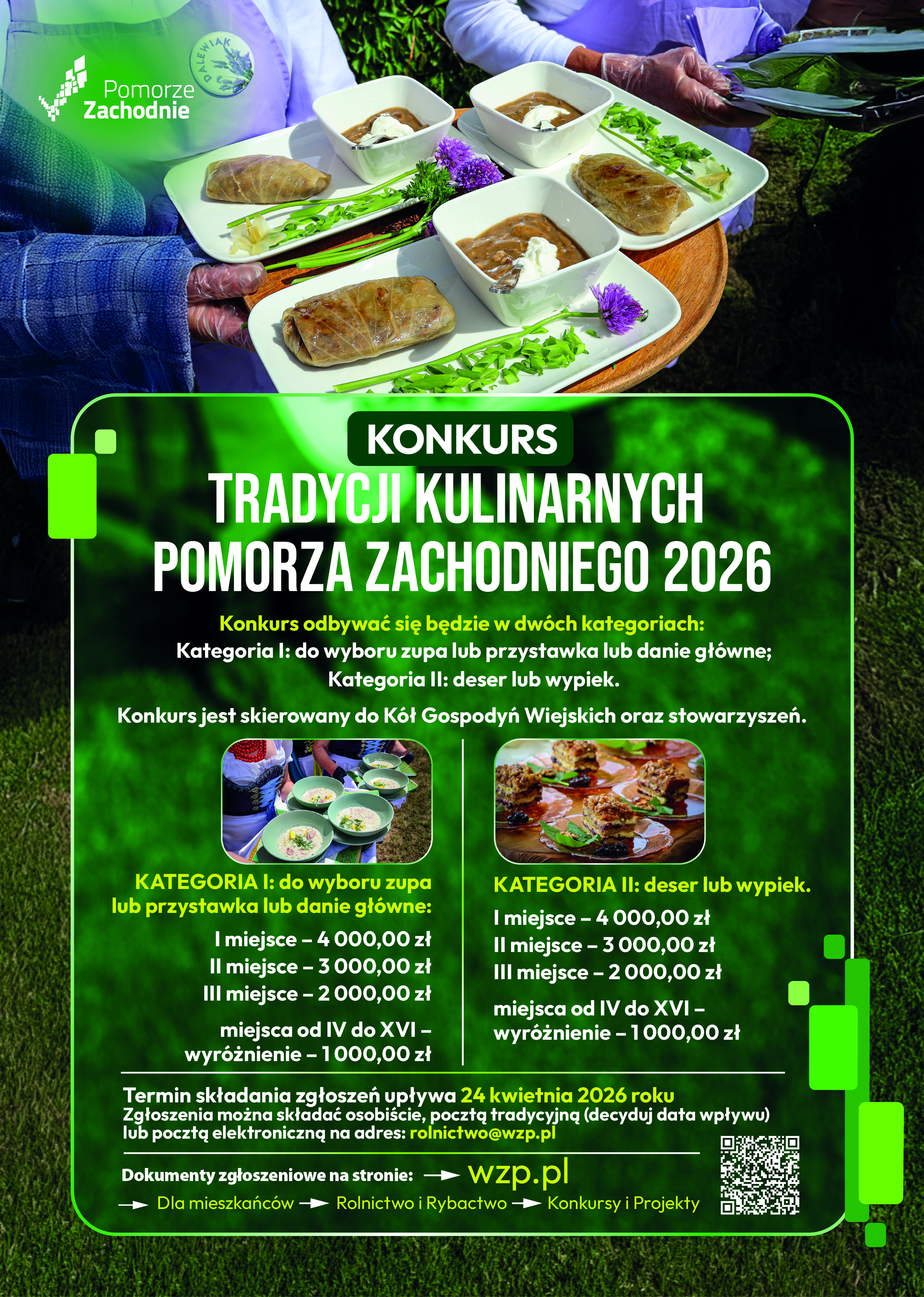 Plakat_A4_Konkurs Tradycji Kulinarnych Pomorza Zachodniego_2026