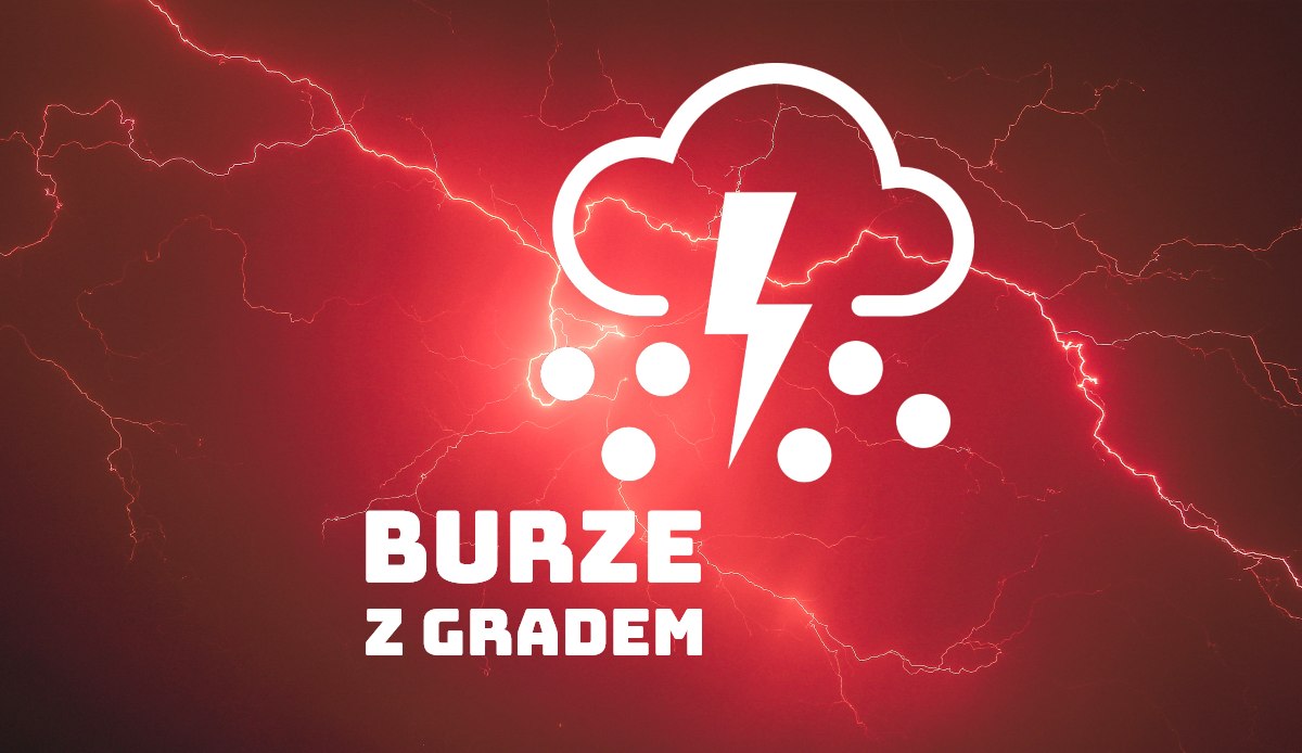 Ostrzeżenie o&nbsp;burzach z&nbsp;gradem