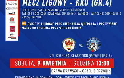 Zdjęcie do Drawa zagra z Bierzwnikiem