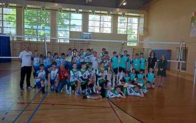 Zdjęcie do Brązowy medal w Finale Wojew&oacute;dzkich Igrzysk Dzieci w Piłce Siatkowej Chłopc&oacute;w