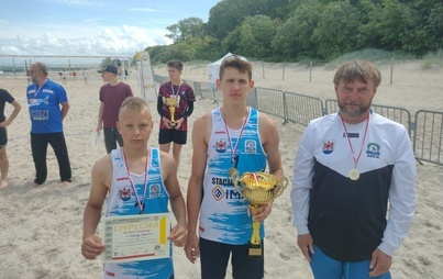 Zdjęcie do Drawszczanie mistrzami wojew&oacute;dztwa w Siatk&oacute;wce Plażowej