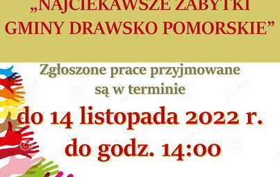 Zdjęcie do Konkurs plastyczny &bdquo;NAJCIEKAWSZE ZABYTKI GMINY DRAWSKO POMORSKIE&rdquo;