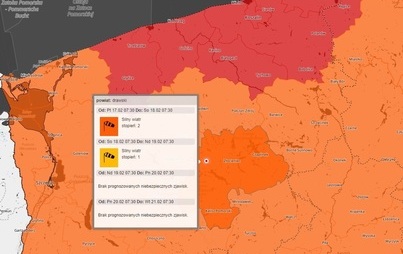 Zdjęcie do Ostrzegamy przed silnymi wiatrami 