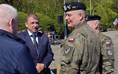 Zdjęcie do List gratulacyjny dla Generała Brygady Dariusza Machuli 
