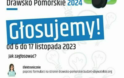 Zdjęcie do Głosowanie na Budżet Obywatelski Drawsko Pomorskie 2024