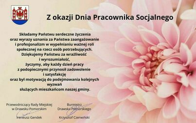 Zdjęcie do Życzenia z okazji Dnia Pracownika Socjalnego