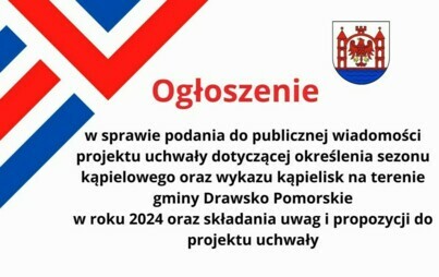Zdjęcie do Ogłoszenie w sprawie podania do publicznej wiadomości projektu uchwały