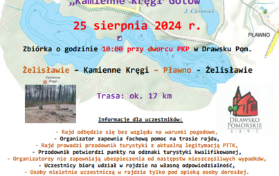 Zdjęcie do PTTK Drawsko Pomorskie zaprasza na rajd pieszy "Kamienne Kręgi Got&oacute;w"