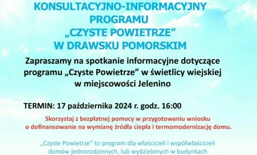 Zdjęcie do Spotkanie dotyczące programu &bdquo;Czyste Powietrze&rdquo; w Jeleninie