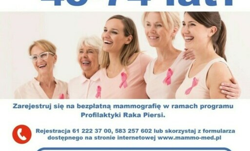 Zdjęcie do Bezpłatna mammografia w ramach programu Profilaktyki Raka Piersi