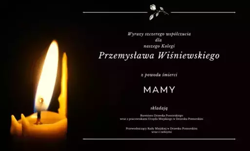 Zdjęcie do Kondolencje