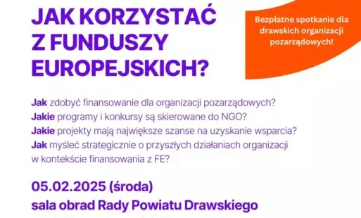 Zdjęcie do Jak korzystać z funduszy europejskich - zaproszenie na warsztaty.