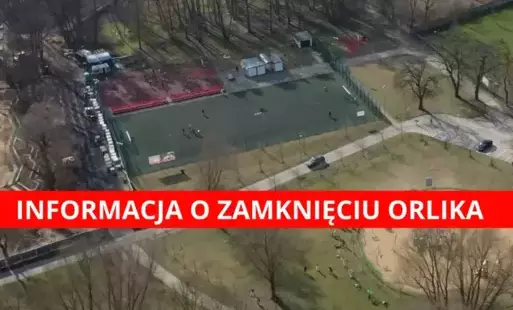 Zdjęcie do Zamknięcie boiska ORLIK w Parku Chopina