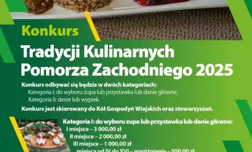 Zdjęcie do Kolejna edycja &bdquo;Konkursu Tradycji Kulinarnych Pomorza Zachodniego&rdquo;