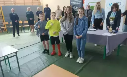 Zdjęcie do Uczniowie z Mielenka Drawskiego pojadą na finał og&oacute;lnopolski konkursu BRD