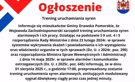 Zdjęcie do Trening uruchamiania syren