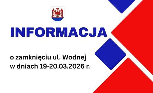 Zdjęcie do Zamknięcie ul. Wodnej - naprawa drogi